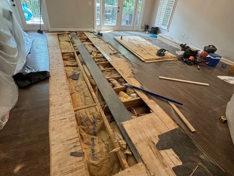 Subfloor repair by wlb floors